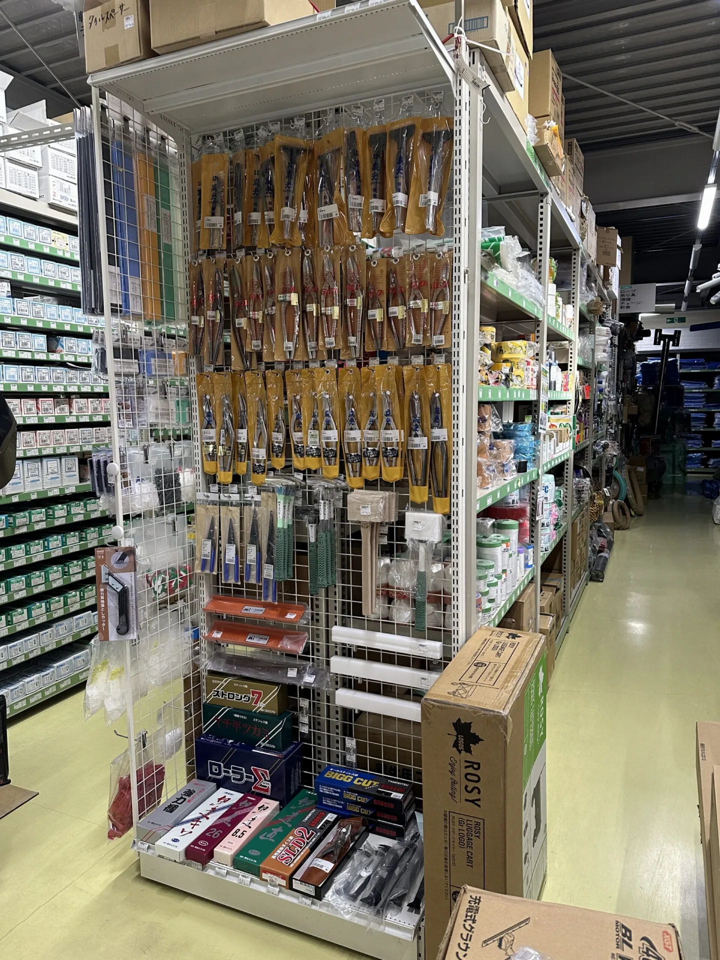 大竹商店 板金工具在庫状況